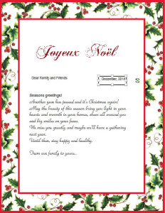Create holiday newsletters I iClicknPrint - Customize, Print from Home