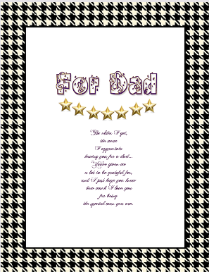 s day letter template
