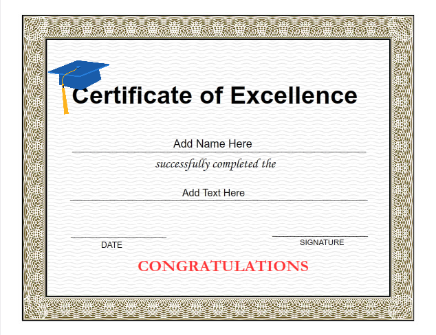 Make certificate